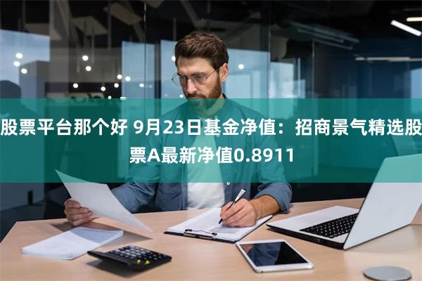 股票平台那个好 9月23日基金净值：招商景气精选股票A最新净值0.8911